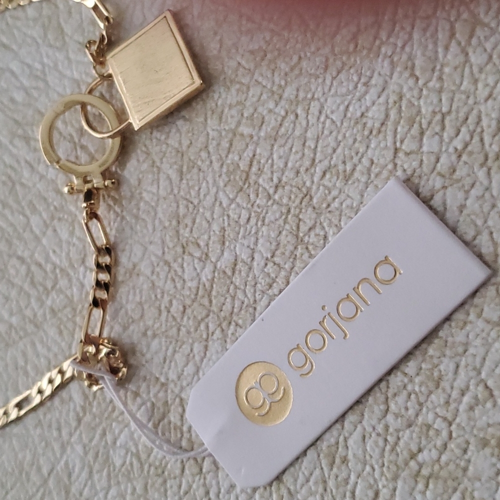 GORJANA gold Charlie charm locket chain necklace - Picture 8 of 11